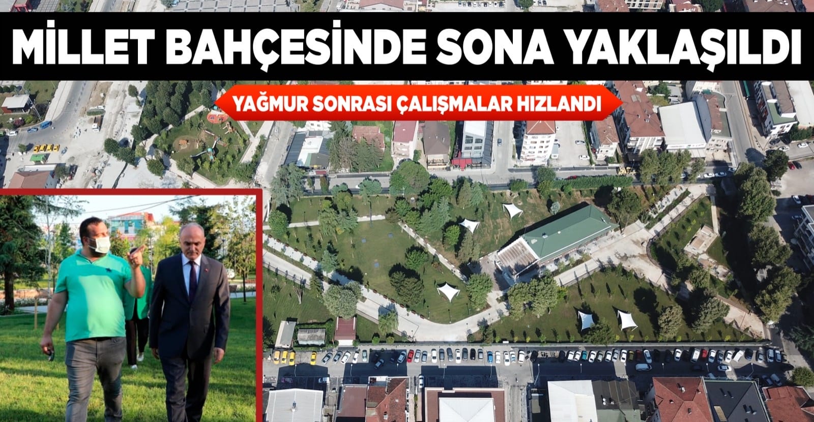 YAĞMUR SONRASI ÇALIŞMALAR HIZLANDI