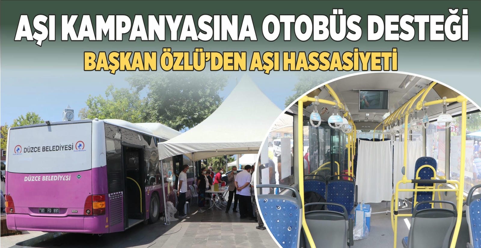 BAŞKAN ÖZLÜ’DEN AŞI HASSASİYETİ