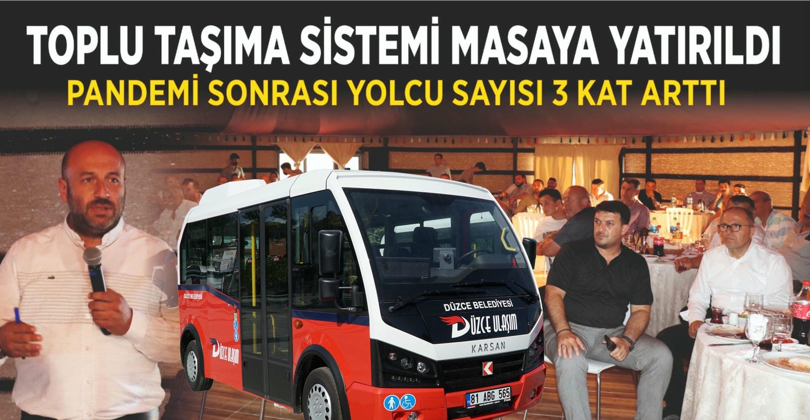 TOPLU TAŞIMA MASAYA YATIRILDI