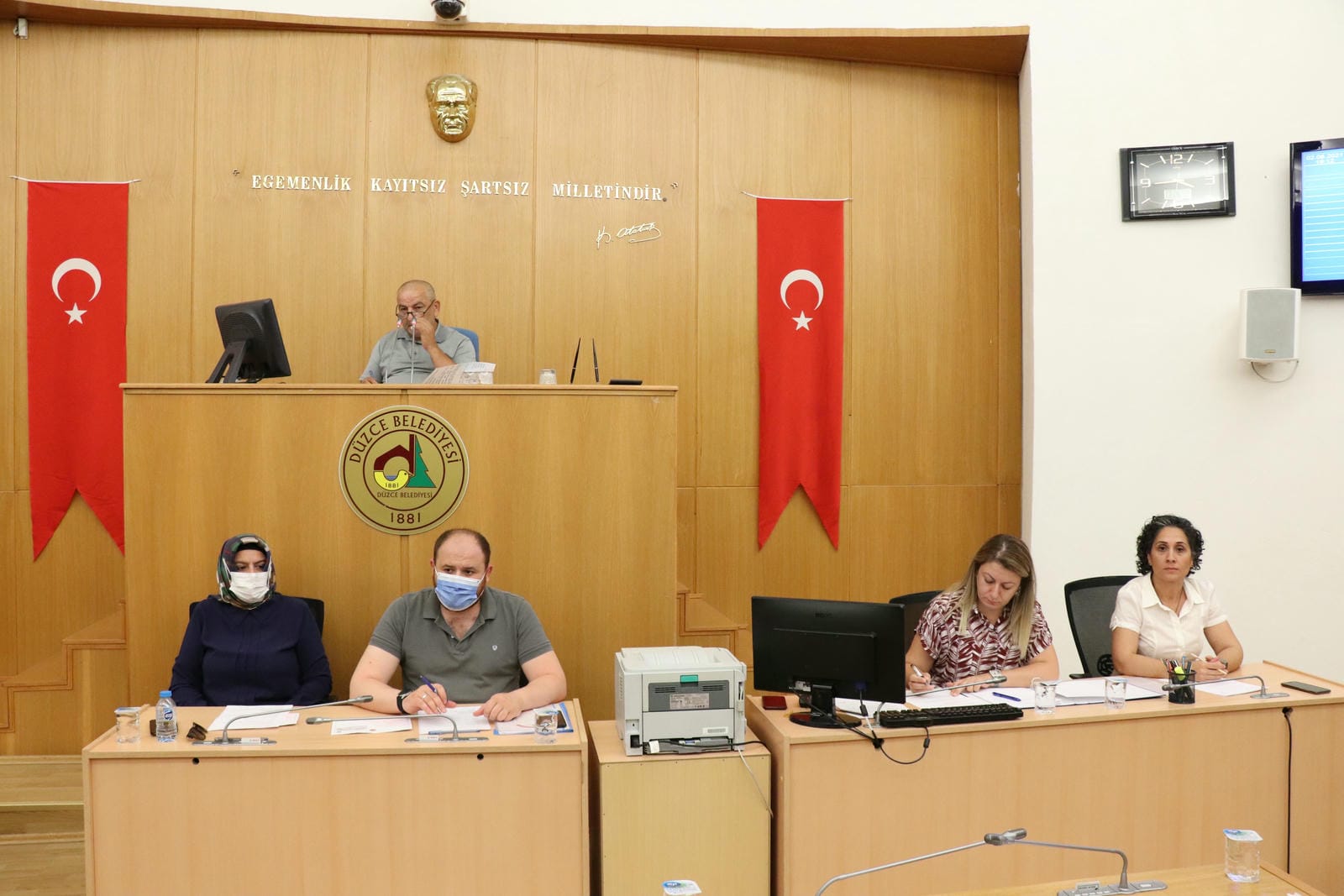 MECLİSTEN BELEDİYEYE İTFAİYE TEŞEKKÜRÜ