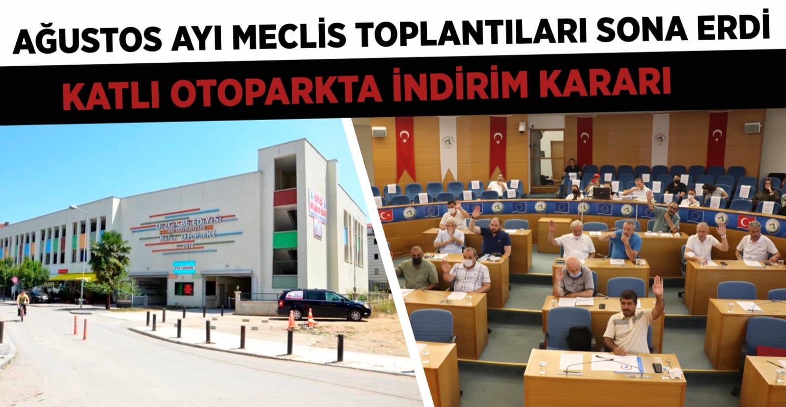 KATLI OTOPARKTA İNDİRİME GİDİLDİ