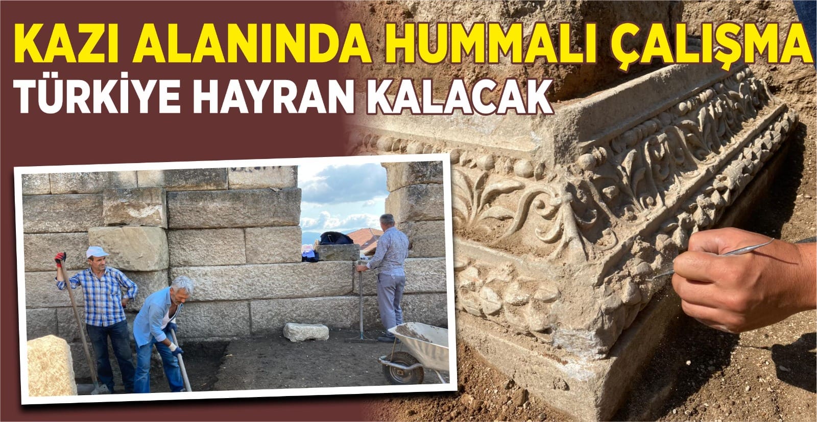 KAZI ALANINDA HUMMALI ÇALIŞMA