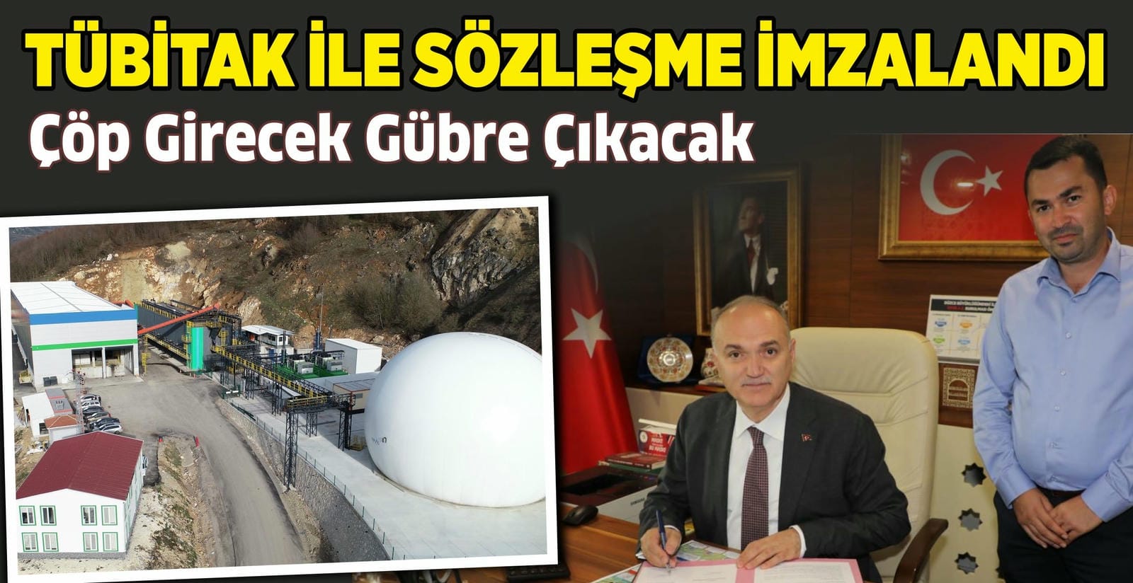 ÇÖPLERİMİZ GÜBREYE DÖNÜŞÜYOR