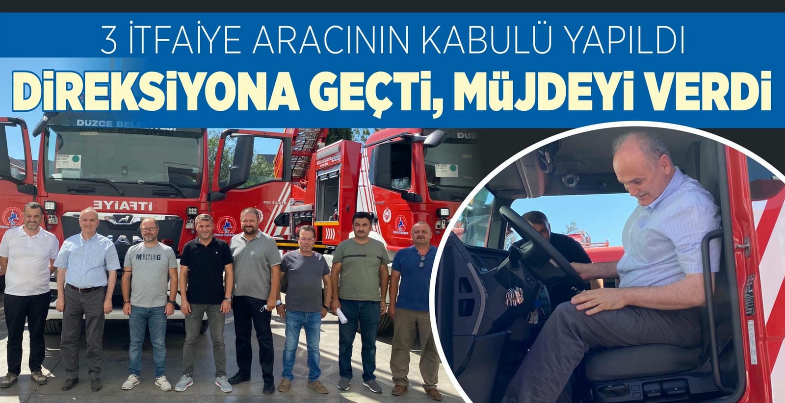 YENİ ARAÇLAR YOLA ÇIKTI