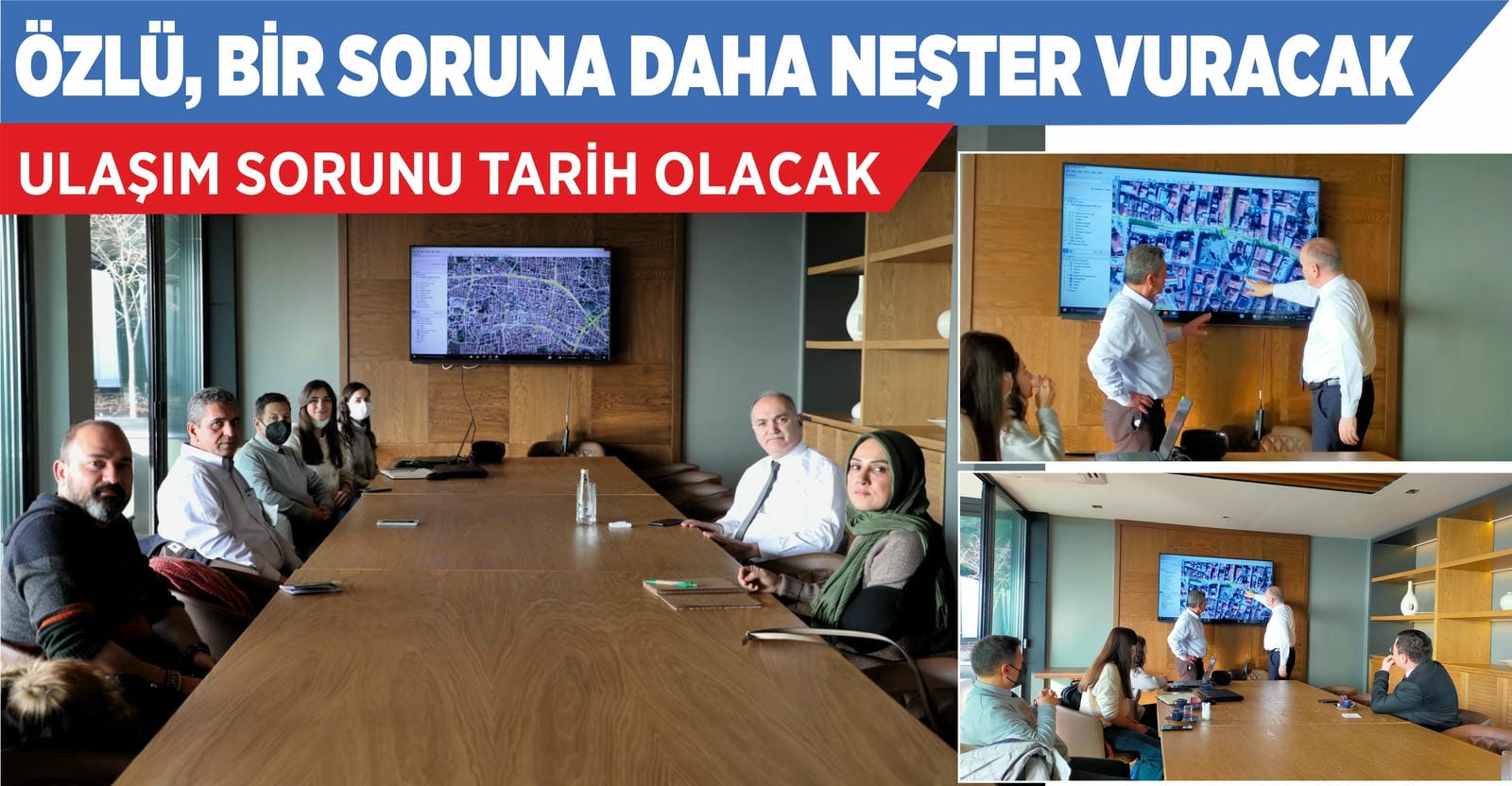 ULAŞIM MASTER PLANI TOPLANTISI YAPILDI