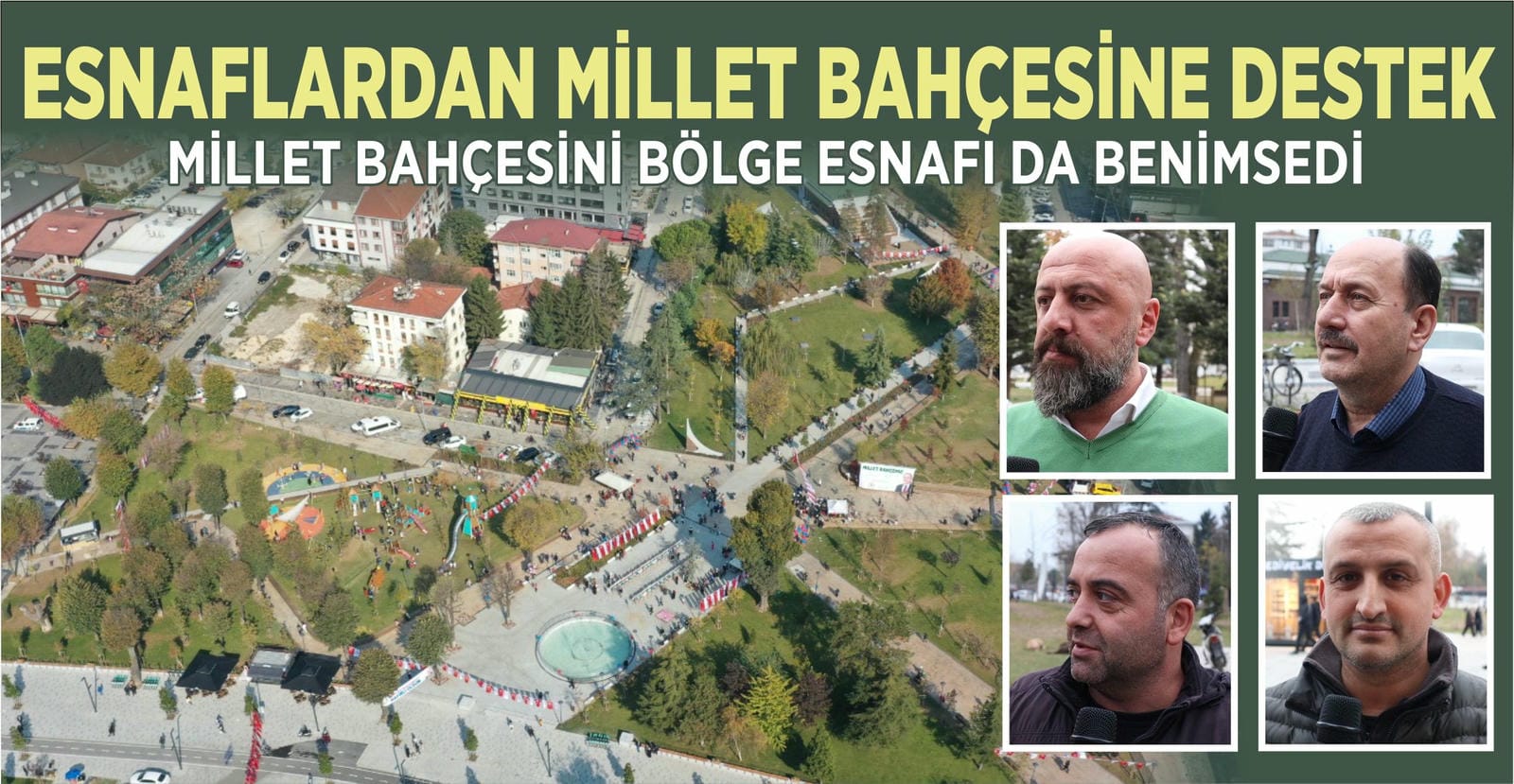 ESNAFIN MİLLET BAHÇESİ SEVİNCİ