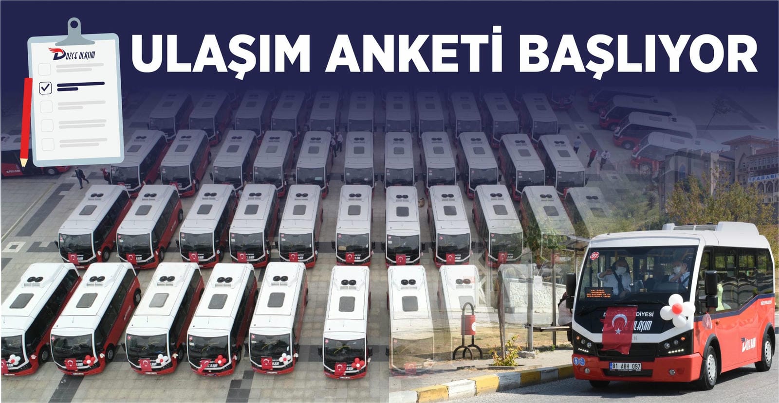 ULAŞIM İÇİN ANKET ÇALIŞMASI BAŞLIYOR