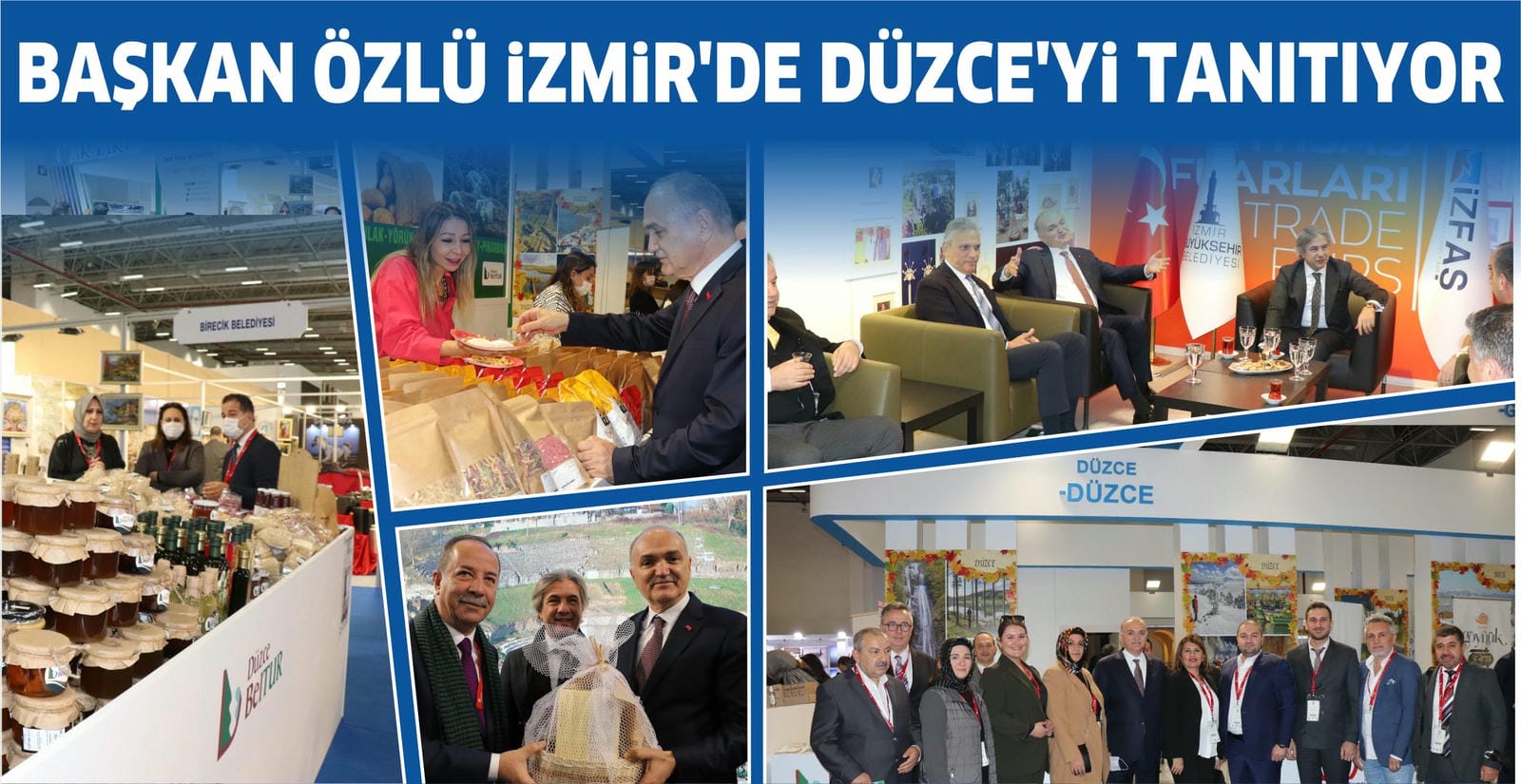 DÜZCE BELEDİYESİ İLK GÜNDEN FUARIN GÖZDESİ OLDU