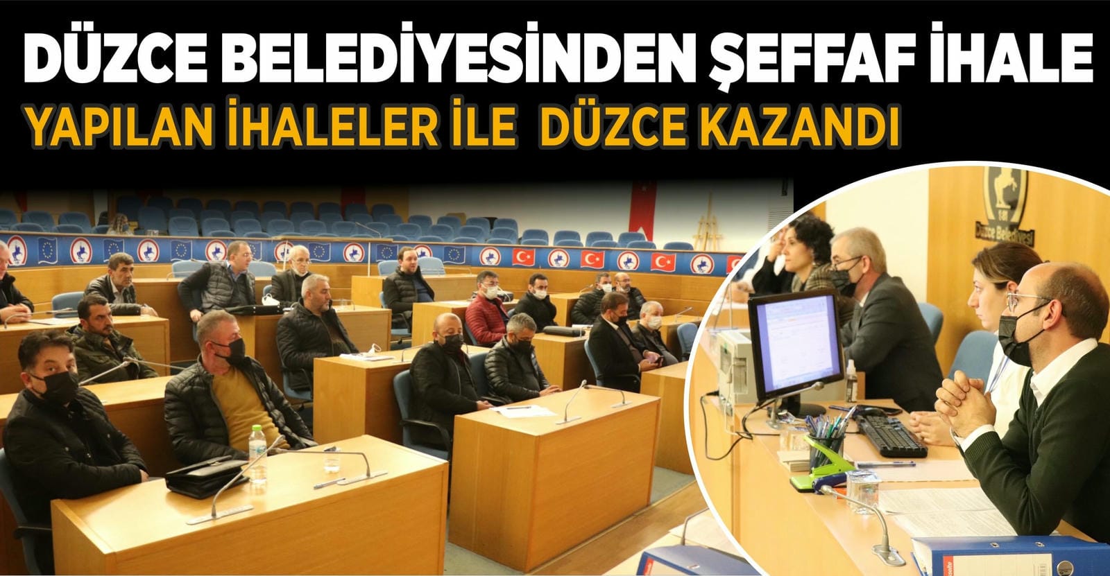 İHALELER HALKA AÇIK YAPILDI