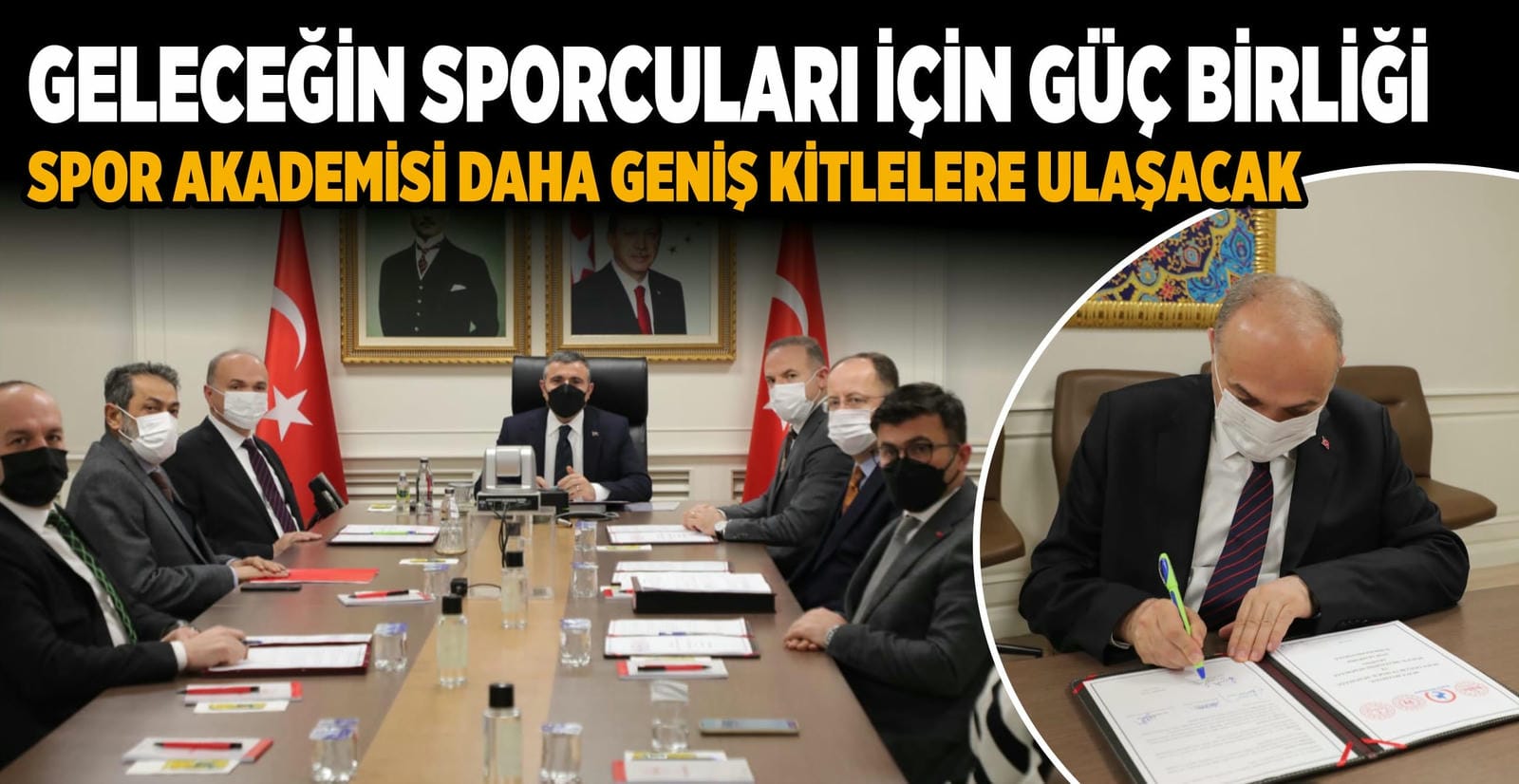 GELECEĞİN SPORCULARI İÇİN GÜÇ BİRLİĞİ