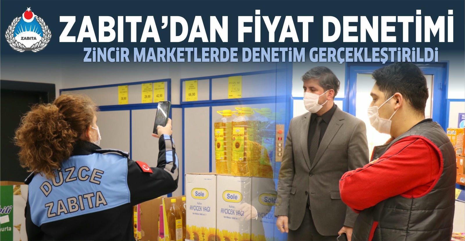 ZABITADAN MARKETLERE FAHİŞ FİYAT DENETİM