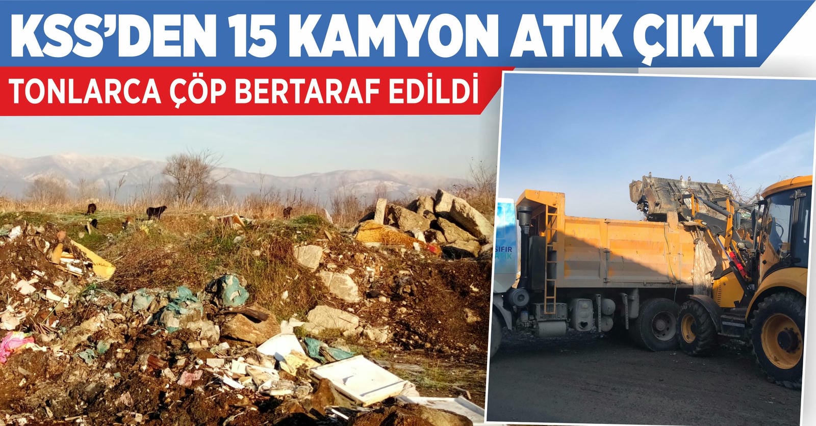 KSS VE HURDACILAR SİTESİ TEMİZLENDİ