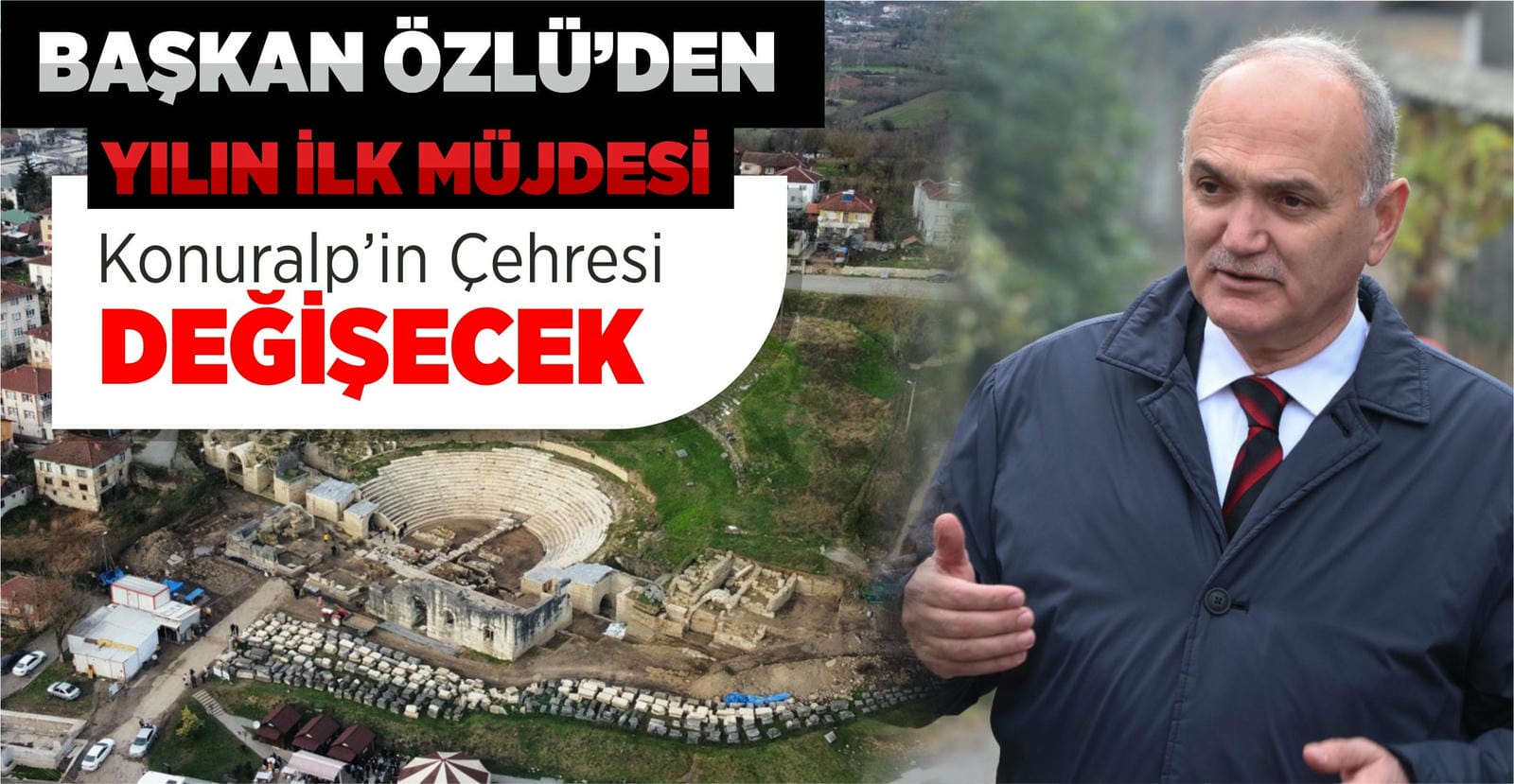BAŞKAN ÖZLÜ YILIN İLK MÜJDESİNİ VERDİ