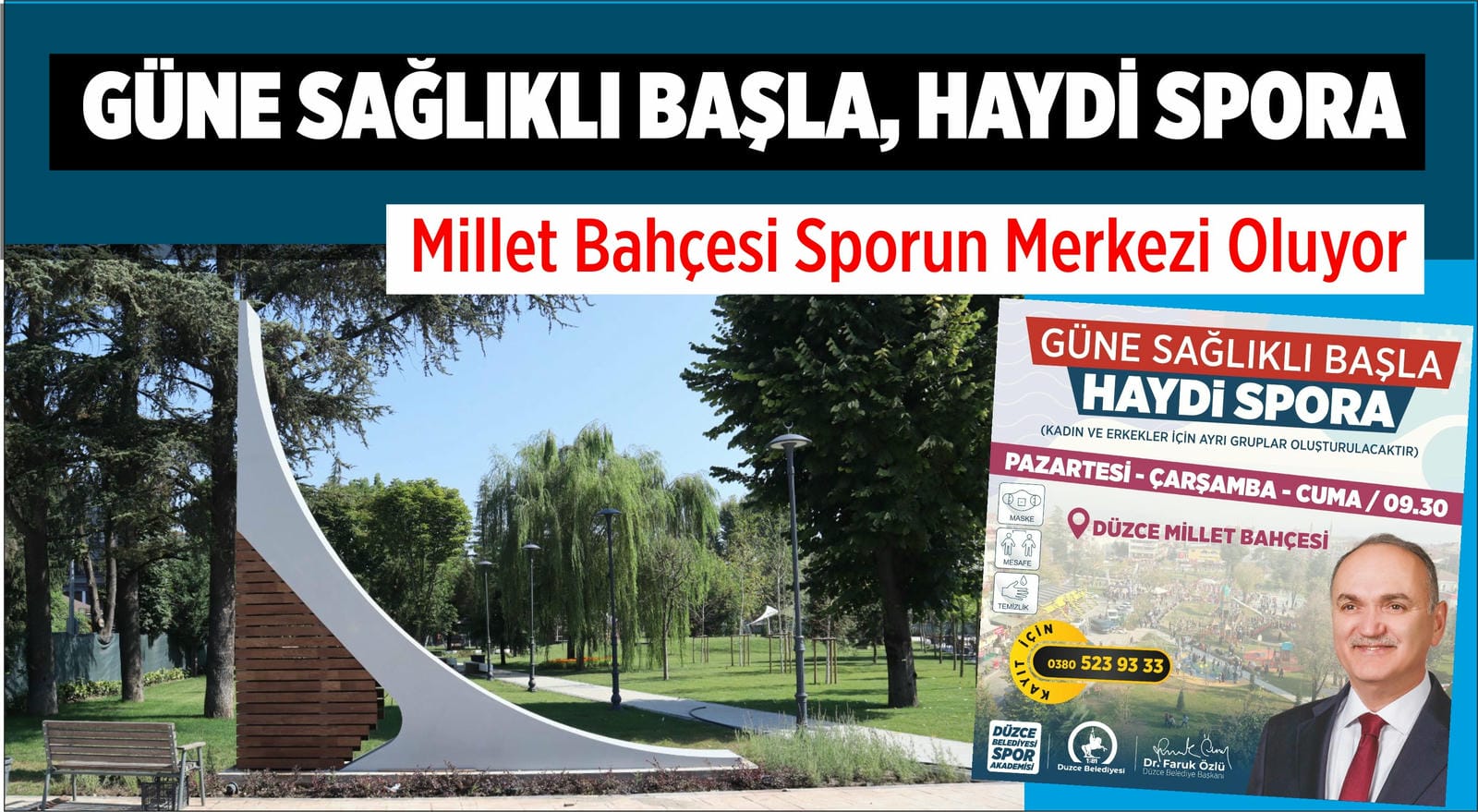 SPOR AKADEMİSİYLE GÜNE SAĞLIKLI BAŞLA