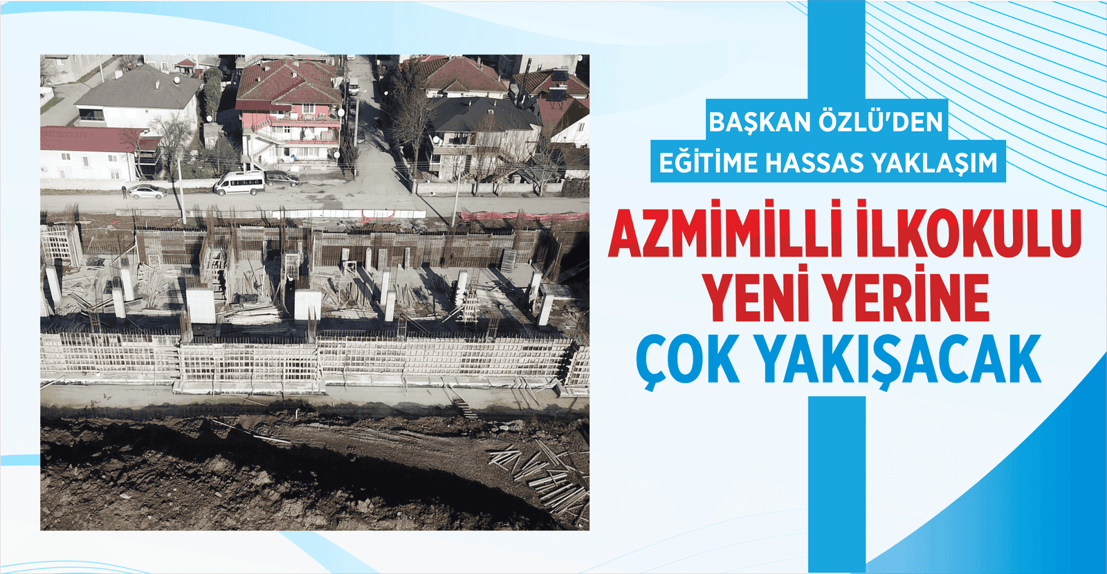 İLK KATIN YAN DUVARLARI ÖRÜLÜYOR