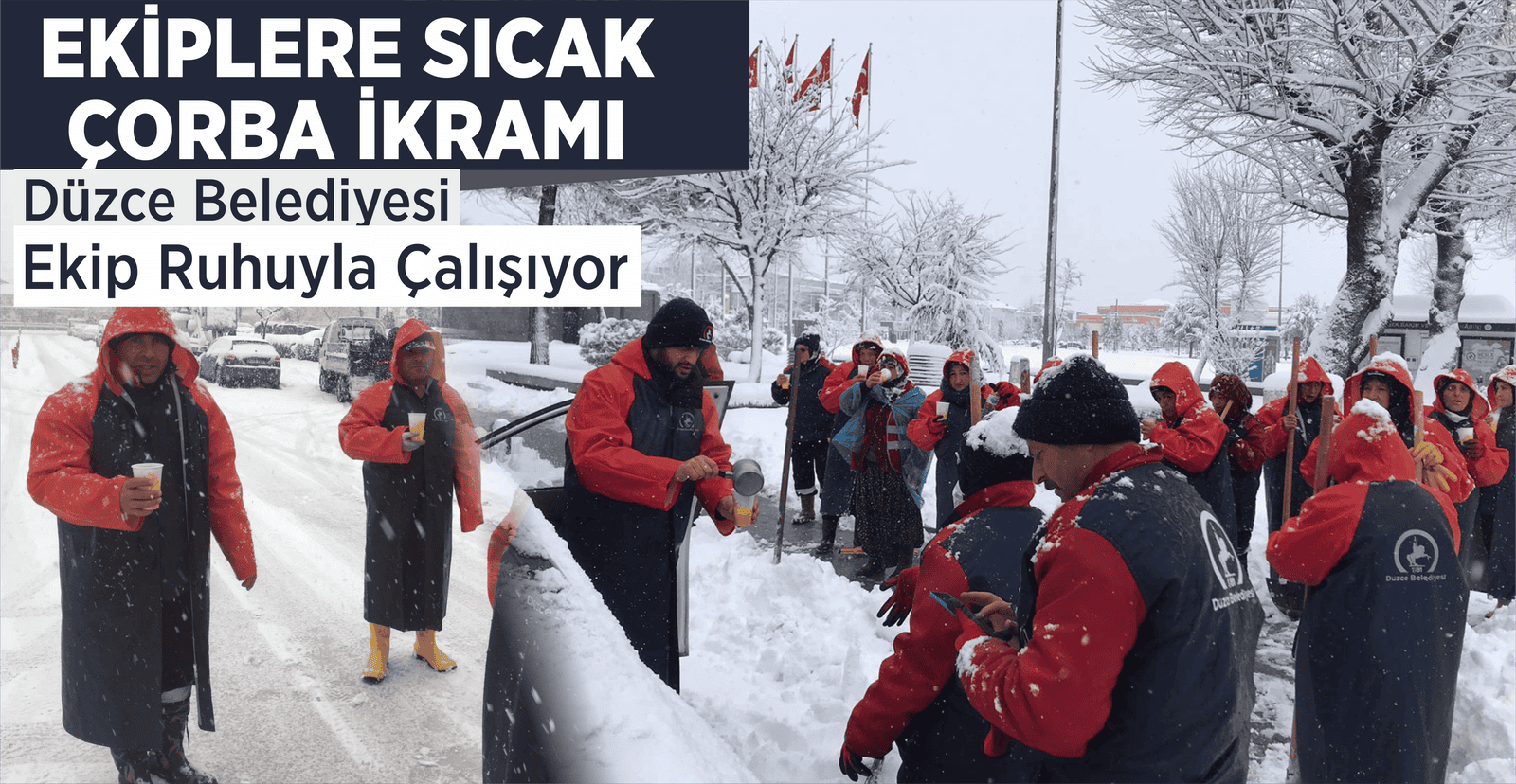 DÜZCE BELEDİYESİNDEN DAYANIŞMA ÖRNEĞİ