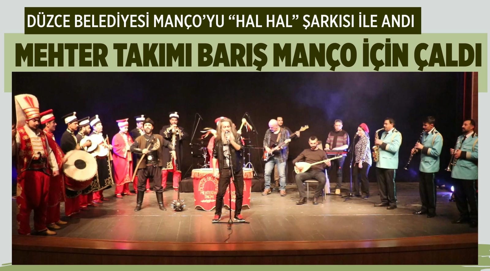 MEHTER TAKIMI BARIŞ MANÇO İÇİN ÇALDI