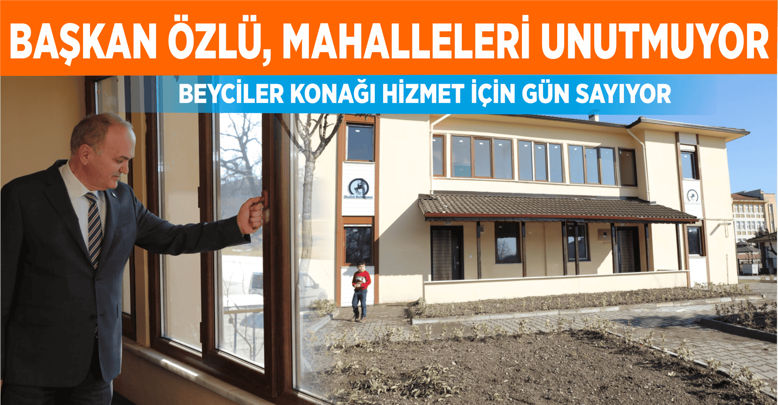 BAŞKAN ÖZLÜ, MAHALLELERİ UNUTMUYOR