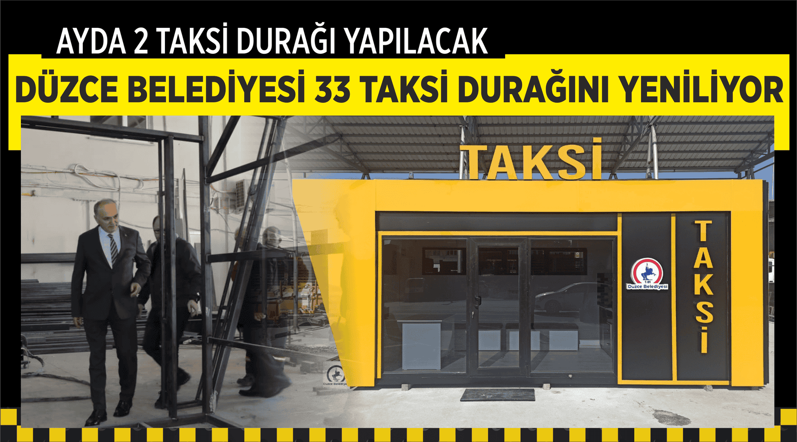 AYDA 2 TAKSİ DURAĞI YAPILACAK