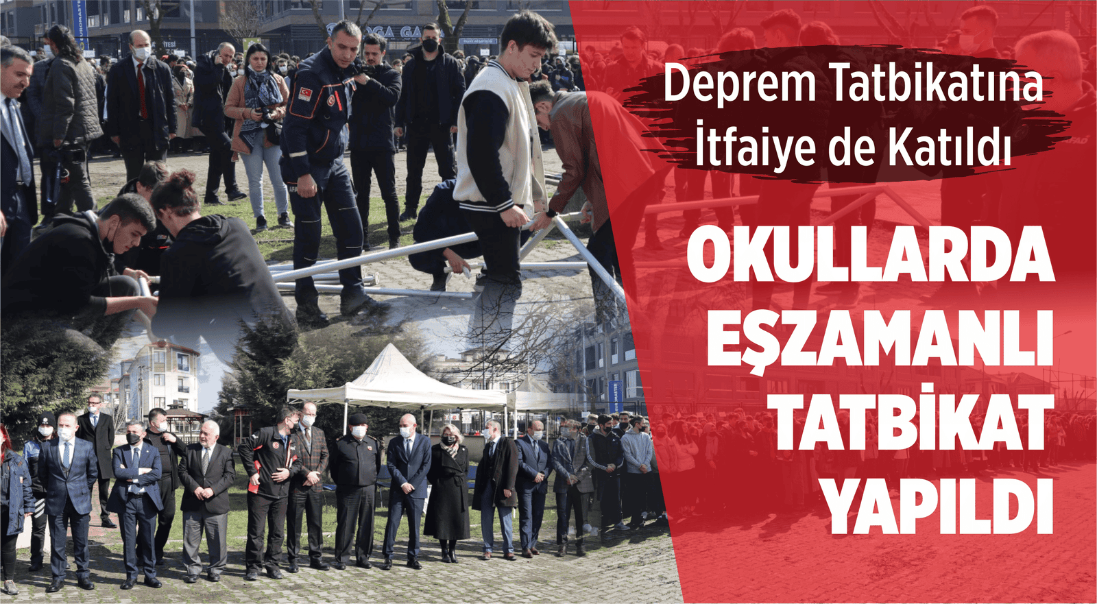ÖĞRENCİLERE YANGIN SÖNDÜRME TEKNİKLERİ GÖSTERİLDİ