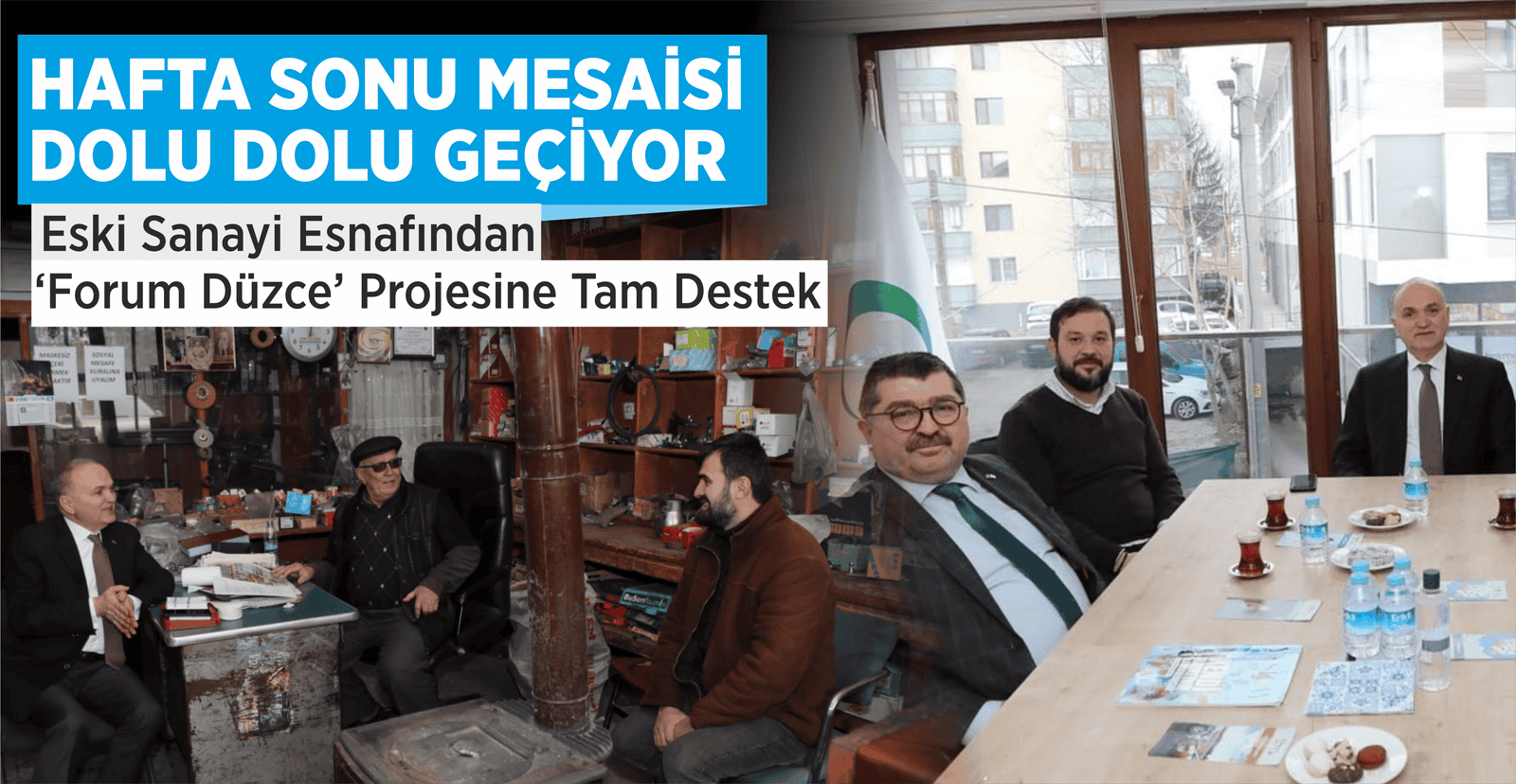 HAFTA SONU MESAİSİ DOLU DOLU GEÇİYOR