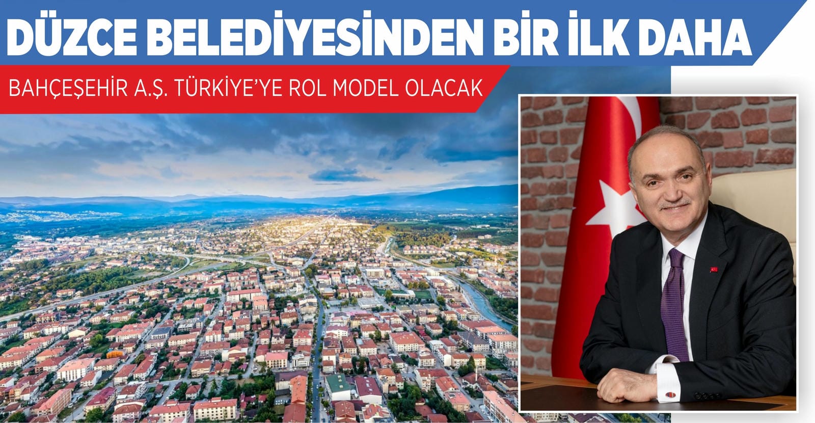 DÜZCE BELEDİYESİNDEN BİR İLK DAHA