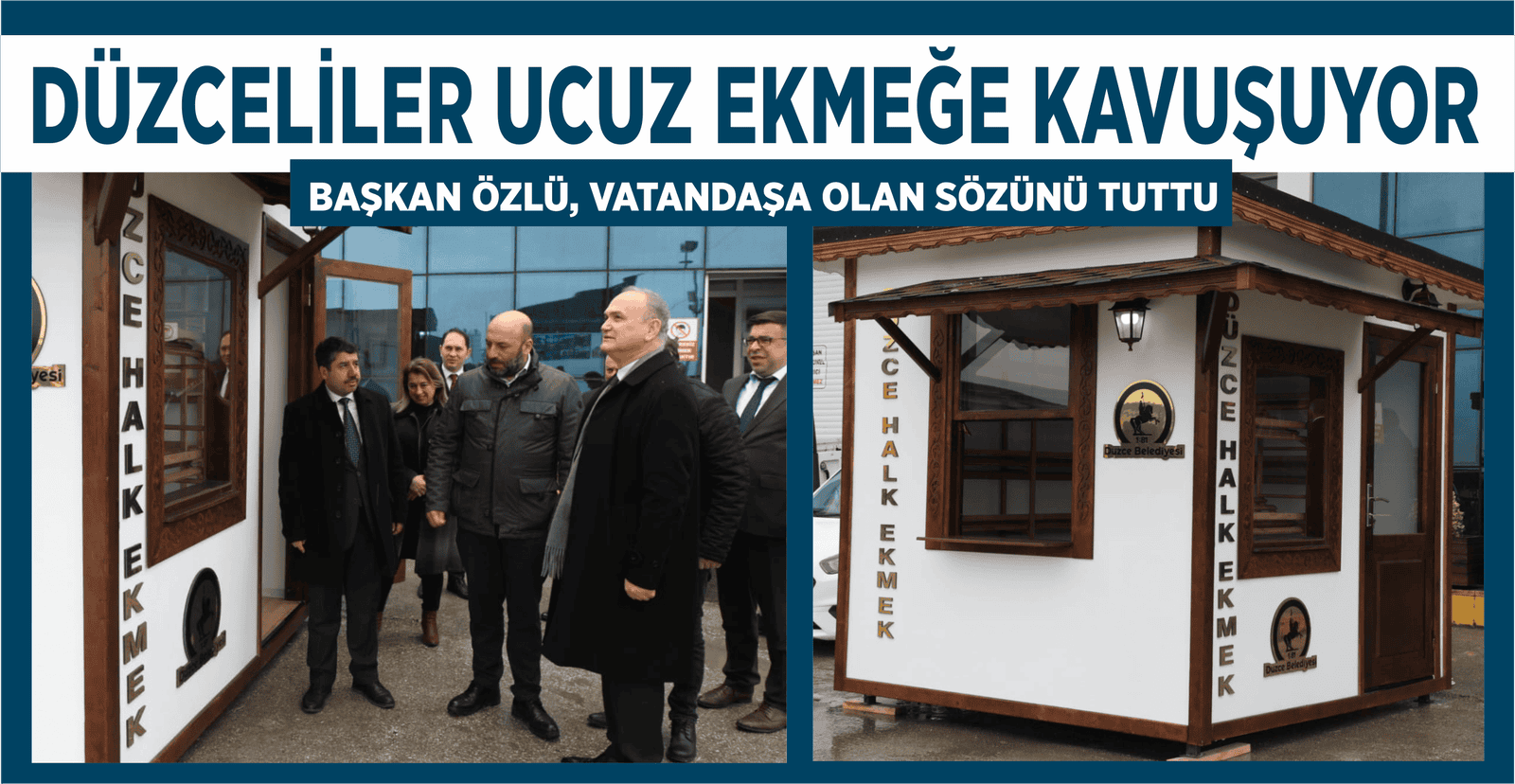 BAŞKAN ÖZLÜ, VATANDAŞA OLAN SÖZÜNÜ TUTTU