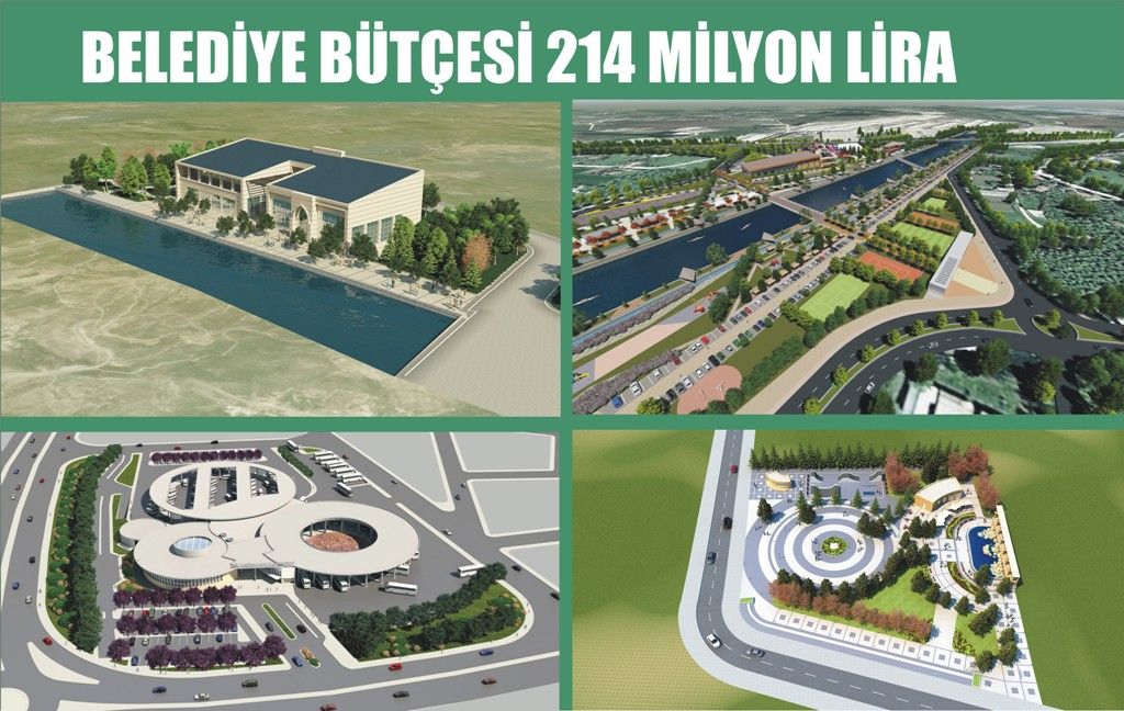 BÜTÇE 214 MİLYON LİRA