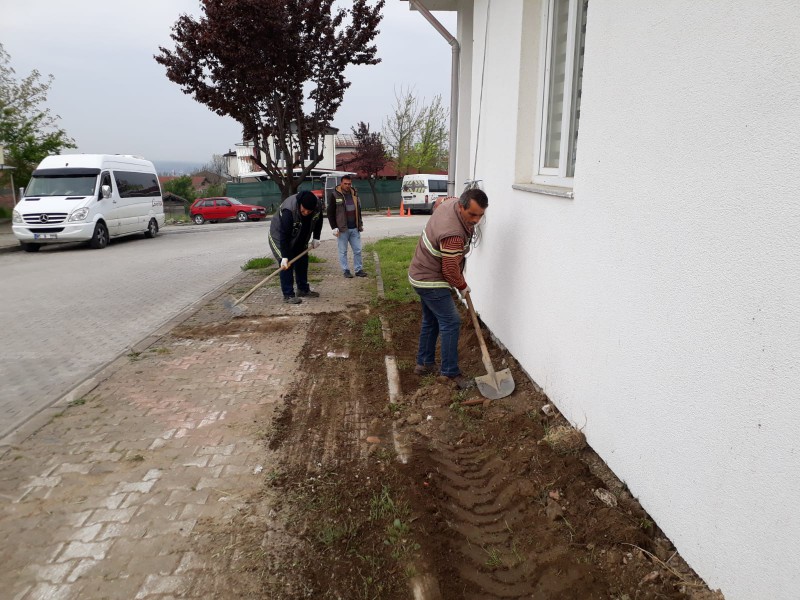 ÇEVRE DÜZENLEME ÇALIŞMASI YAPILDI