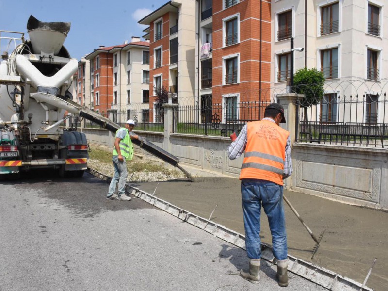 KALDIRIM EKİPLERİ KARA HACIMUSA MAHALLESİNDE