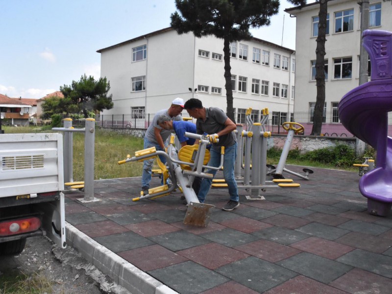 KARACA MAHALLE PARKI TAMAMLANDI