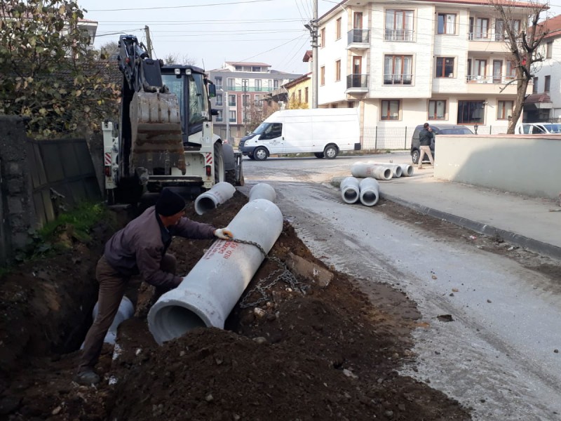 ALT YAPI ÇALIŞMALARI KİREMİTOCAĞINDA SÜRÜYOR