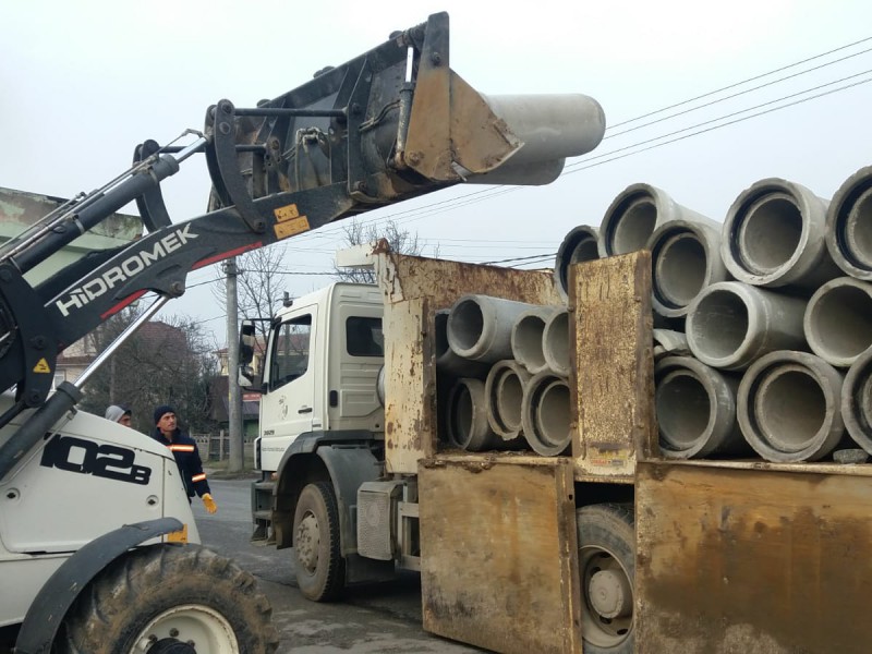 YAĞMUR SUYU ANA HAT ÇALIŞMASI BAŞLADI